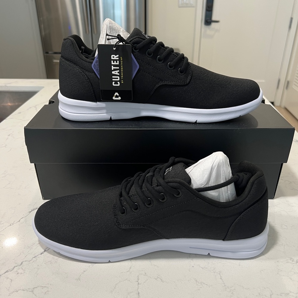 TRAVIS MATHEW Sneaker CUATER 10.5 The Daily Woven Black golf shoes